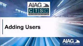 Adding Users | CTS