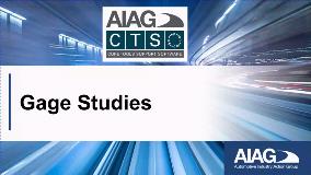 Gage Studies | CTS